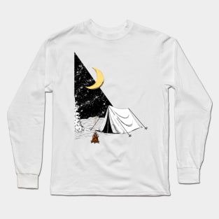 Night camp Long Sleeve T-Shirt